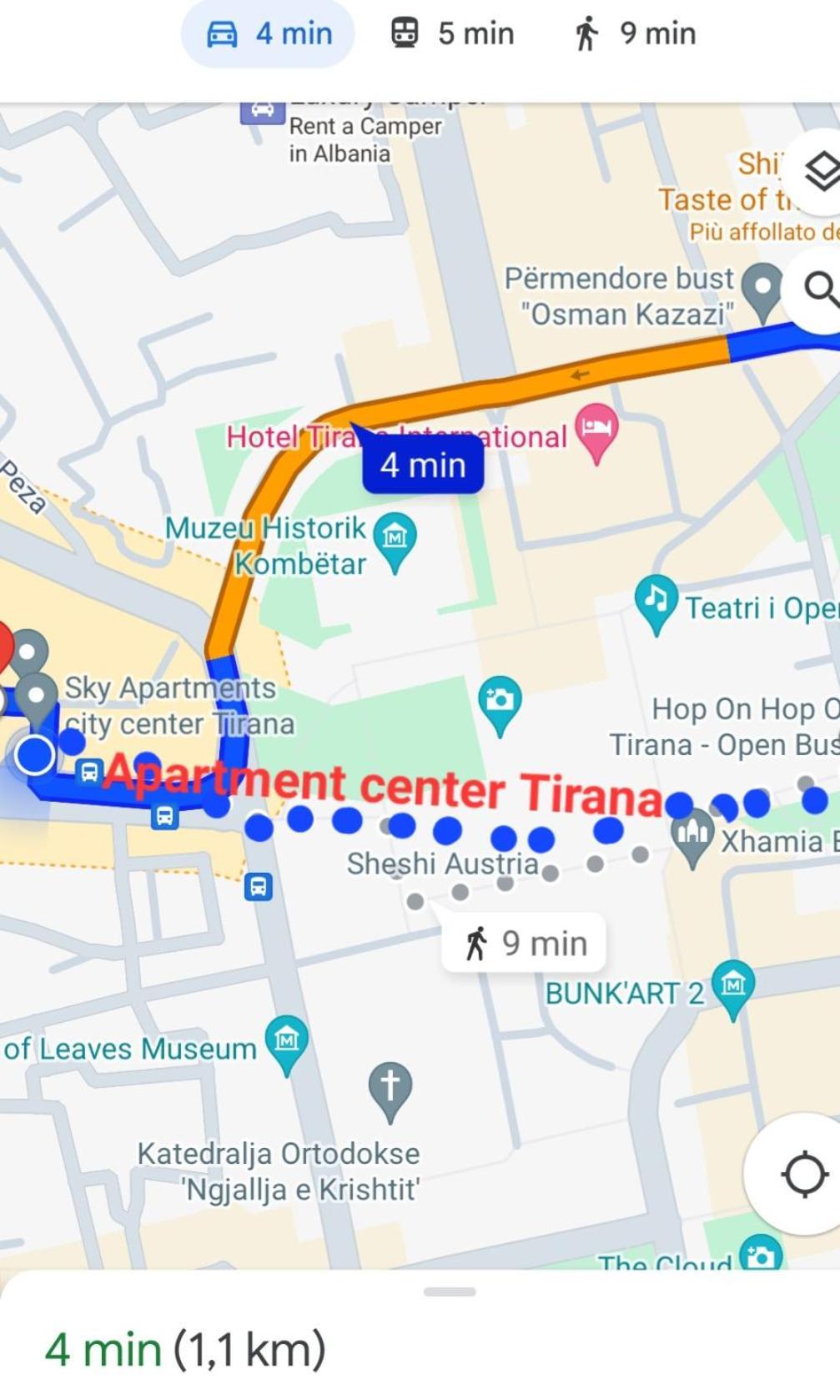Apartament Center 티라나 객실 사진